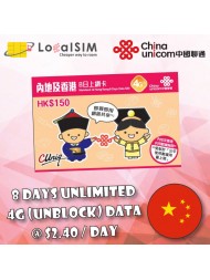 [Expired] 4G China & HK 8 Days (Unlimited Data) SIM card